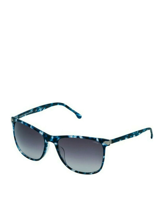 Lozza Men's Sunglasses with Blue Plastic Frame and Blue Lens SL4162M 0WT9