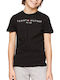 Παιδικό T-shirt Μαύρο ESSENTIAL