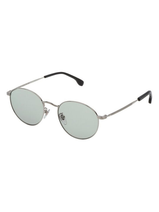 Lozza Herren Sonnenbrillen mit Silber Metall Gestell und Gray Linse SL2312M 0579