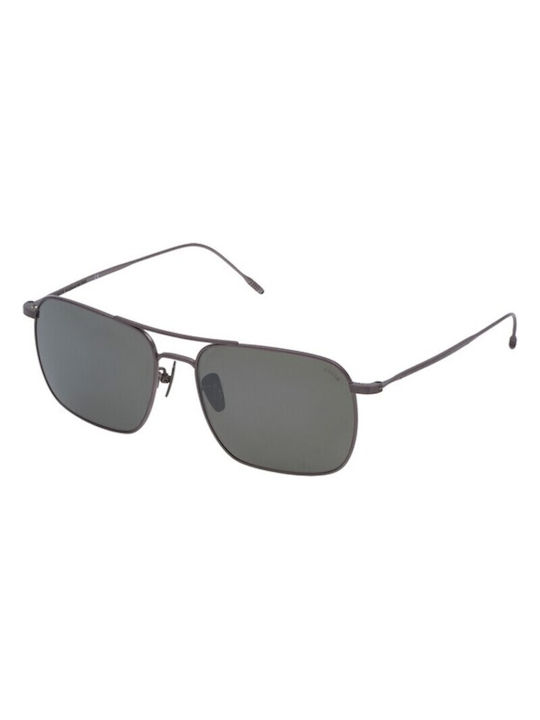 Lozza Men's Sunglasses with Gray Metal Frame and Gray Lens SL2305 0S22