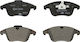 Ate Σετ Τακάκια Εμπρός 4τμχ για Ford Galaxy / Mondeo / S-Max Land Rover Discovery Sport Volvo S60 / S80 / V70 / XC 70