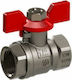 Viospiral Valve / Switch Straight 1/2"x1/2" 1/2"x1/2" Full Flow Ball Valve with Butterfly Female