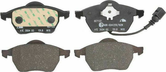 Ate Brake Pad Front 4pcs for Audi A3 / TT Seat Leon / Toledo Skoda Octavia Volkswagen Beetle (New) / Bora / Golf