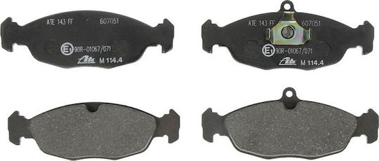 Ate Plăcuță de frână Față 4buc pentru Daewoo Magazin online Lanos / Nexia Opel Astra / Corsa / Tigra / Vectra
