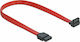 DeLock 7-Pin SATA II to 7-Pin SATA II Cable 30cm Red (84249)