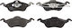 TRW Brake Pad Front 4pcs for Ford Focus