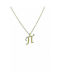 Mertzios.gr Necklace Monogram from Gold 9 K K218RK