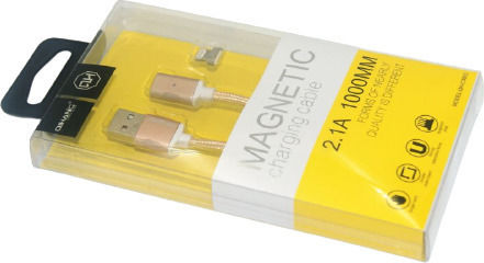 Магнитно отделяемо USB-A към Lightning кабел Златист 1м (PH-AN-4144)
