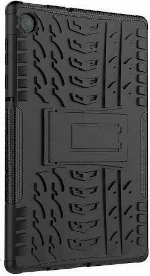 iNOS Armorlok Flip Cover Ανθεκτική Μαύρη (Lenovo Tab M10 Plus 10.3")