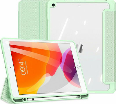 Dux Ducis Toby Armored Flip Cover Piele artificială / Plastic Verde (iPad 2019/2020/2021 10.2'' - iPad 2019/2020/2021 10.2'') 10.2''