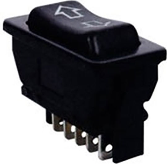 ASW-01 Διακόπτης Παραθύρων Αυτοκινήτου Μαύρο 5pin