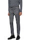 Hugo Boss Men's Trousers Chino Elastic in Slim Fit Gray