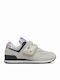 574 CLASSICS Kinder Sneakers mit Klettverschluss Gray