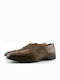 Leder Herren Oxfords Braun