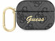 Guess Script Metal Logo Θήκη Δερματίνης με Γάντ...