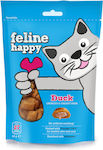 Mark & Chappell Feline Happy Λιχουδιές Σνακ Γάτας Πάπια 60gr