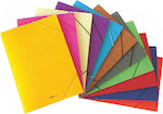 Salko Paper Φάκελος Πρεσπάν με Λάστιχο και Αυτιά για Χαρτί A4 25x35cm (Διάφορα Χρώματα)