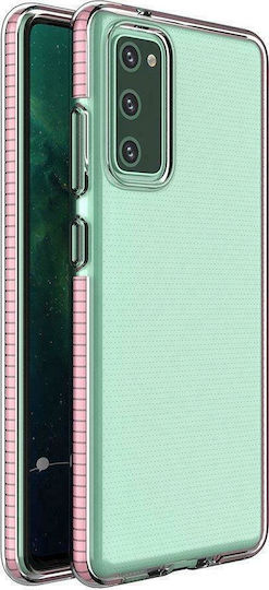 Hurtel Spring Back Cover Σιλικόνης 1mm Light Pink (Xiaomi Mi 10T / Mi 10T Pro)