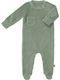Fresk Baby Bodysuit Long-Sleeved Velvet Green