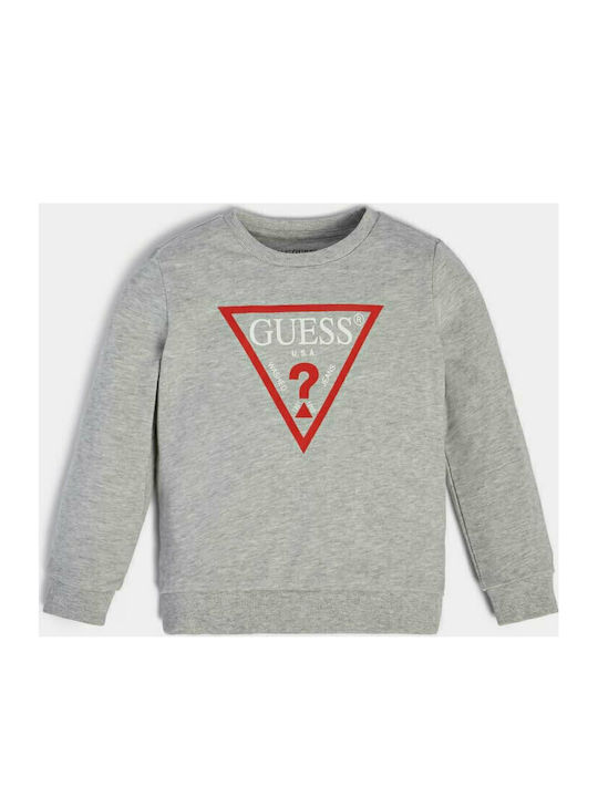 Guess Kids Fleece Sweatshirt Gray