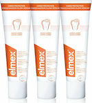 Elmex Caries Protection Aminfluoride Toothpaste 3x75ml