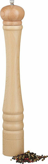 Relaxdays 10020593 Set Manual Spice Mills made of Wood Natural 40cm 1buc