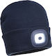 Portwest Β029 Work Beanie Blue B029 with Rechargeable Headlamp