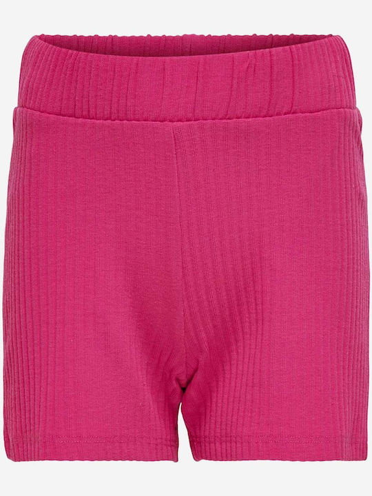 Kinder-Shorts/Bermudas Stoff Fuchsie