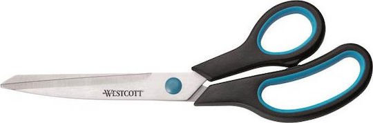Westcott Easy Grip Ψαλίδι 24.7εκ. με Μεταλλική Λεπίδα Μαύρο 1τμχ