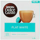 Nescafe Kaffee- und Getränkekapseln Espresso Dolce Gusto Flat White Kompatibilität mit Maschine Dolce Gusto 16 Stück