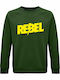 Unisex Sweatshert, Organic "Rebel", Dark Green