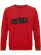 Unisex Sweatshert, Organic "Rebel", Orange