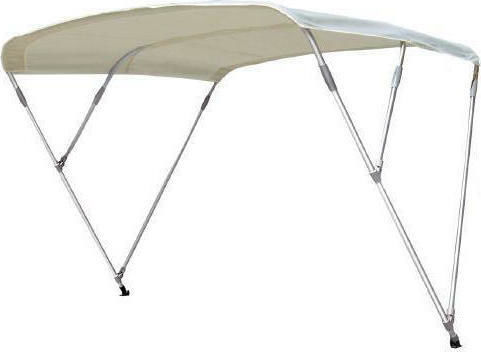 Eval Aluminium Boat Canopy L210xW210xH130cm Blue