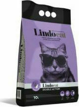 Lindocat Double Action Nisip pentru pisici Lavanda Aglutinare 10kg