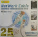 Andowl U/UTP Cat.5 (100Mbps) Καλώδιο Δικτύου Ethernet 25m Λευκό