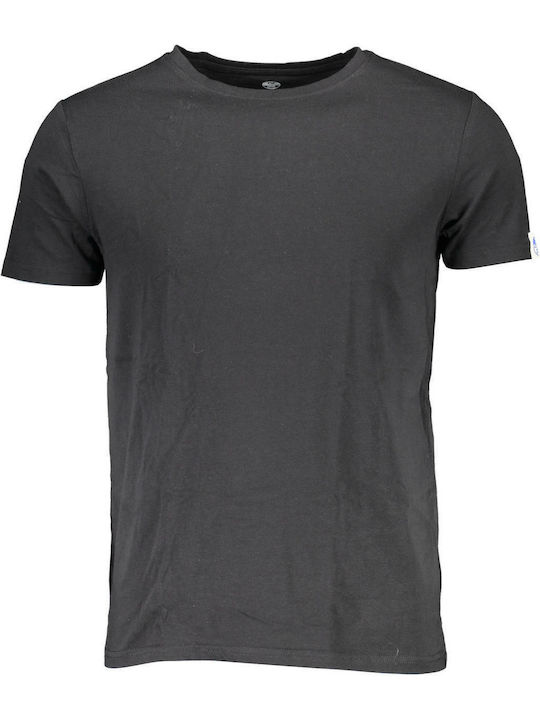 North Sails NS01UTS01 Men's Short Sleeve T-shirt Black