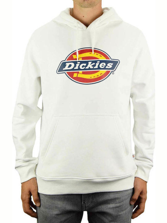 Dickies Φούτερ με Κουκούλα Λευκό