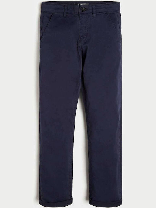 Guess Kids Fabric Trousers Navy Blue