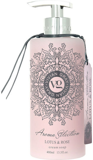 Vivian Gray Vivian Gray Aroma Auswahl Lotus & Rosen Flüssige Seife mit Pumpe 400ml