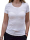 Emporio Armani Women's Athletic T-shirt White