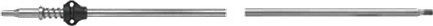 Mares Miniministen Speargun Shaft with Thread Speargun Shaft Inox 8mm with Threaded End