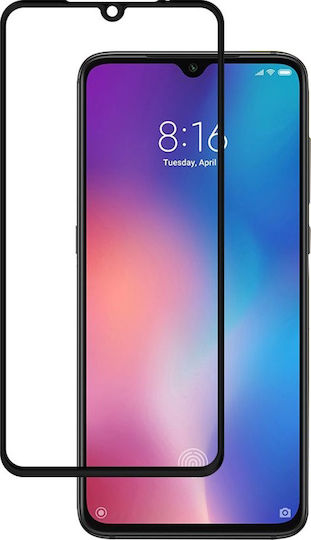 Full Glue Case Friendly Full Face Tempered Glass Black (Mi 9)