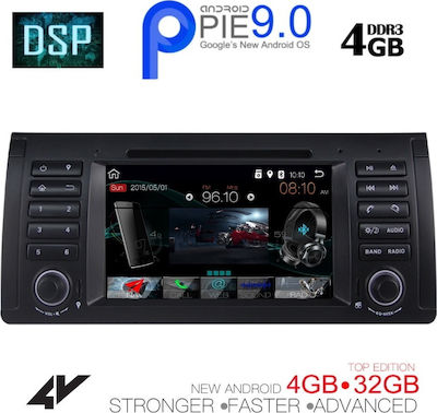 Lenovo Car-Audiosystem für BMW X5 (E53) / X5 / Serie 5 7 (Bluetooth/USB/AUX/WiFi/GPS) mit Touchscreen 7" IQ-AN 9785_GPS