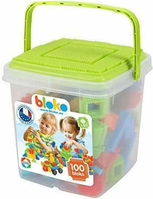 Bloko Bristles Building Blocks Σφηνοτουβλάκια for 1 - 6 Years 100pcs