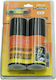 Protectoare Autocolante Auto Carbon 500 x 13cm în Culoarea Negru 2buc