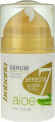 Babaria Moisturizing , Brightening & Αnti-aging Face Serum Aloe 7 Effects Suitable for All Skin Types 50ml