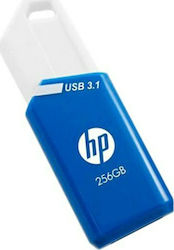 HP X755W 256GB USB 3.2 Stick Albastru