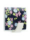 Inofix 2310 Cârlig de Baie Simplu ​4.2x4cm Floral Black