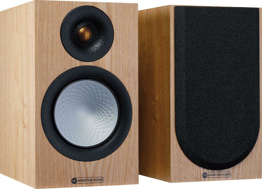 Monitor Audio Silver 50 7G Двойка Hi-Fi Говорители Bookself 100W 2 Брой шофьори Ш16.5xД27.2xВ28.2см. Бежов
