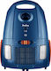 Amica Fen Turbo VM2062 Ηλεκτρική Σκούπα 900W με Σακούλα 3lt Μπλε
